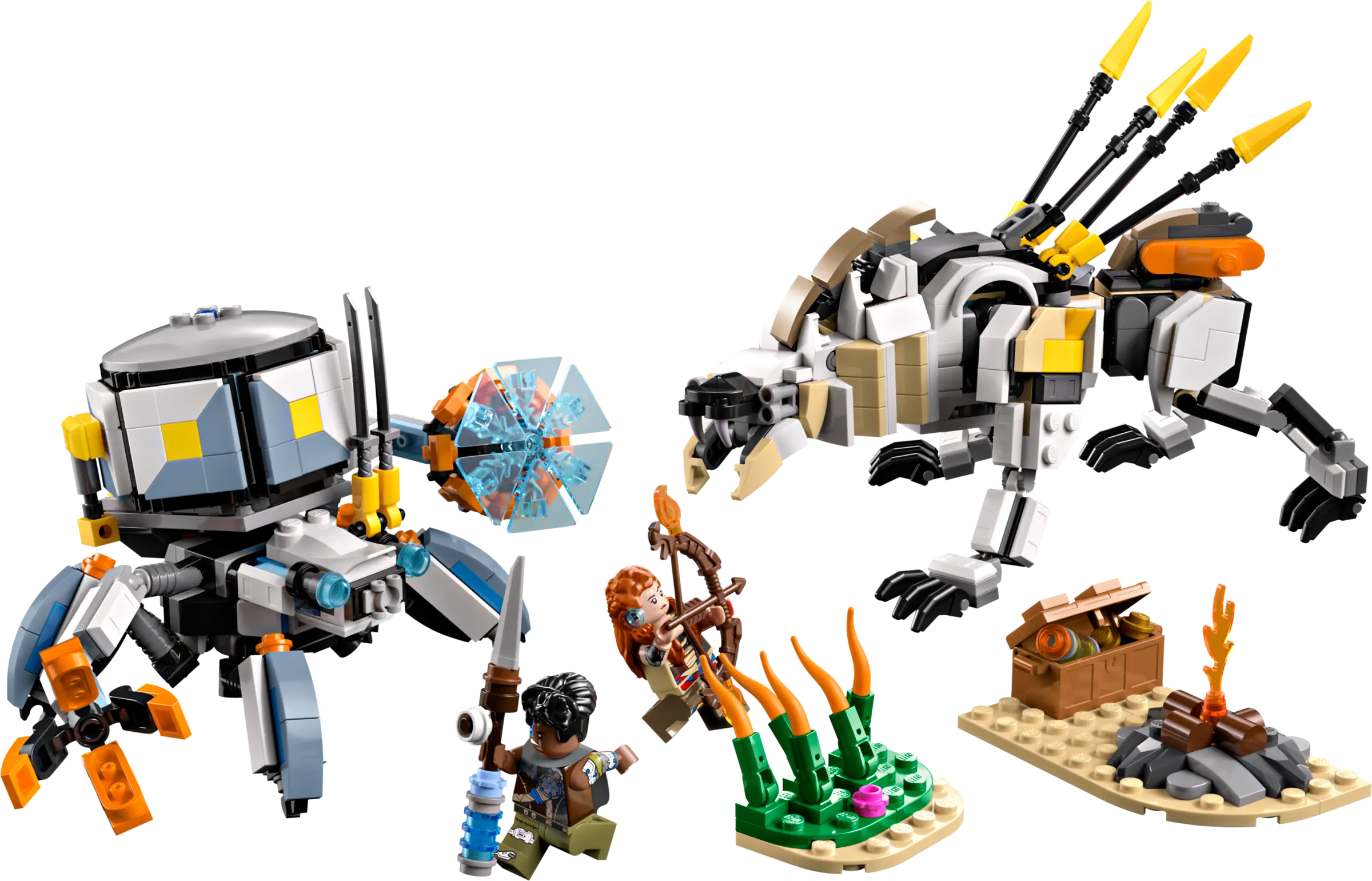 LEGO Horizon Aloy & Varl vs. Shell-Walker & Sawtooth