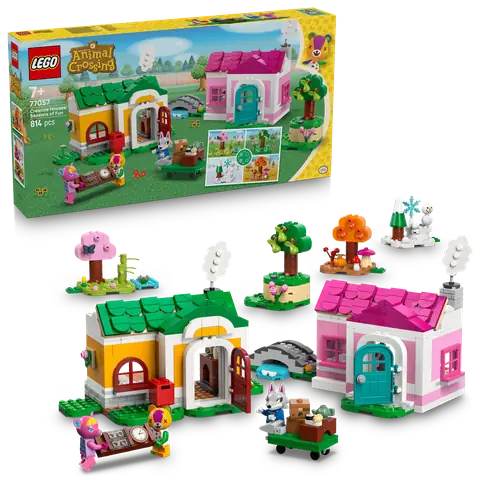 LEGO Animal Crossing Able Sisters Clothing Shop • Set 77055