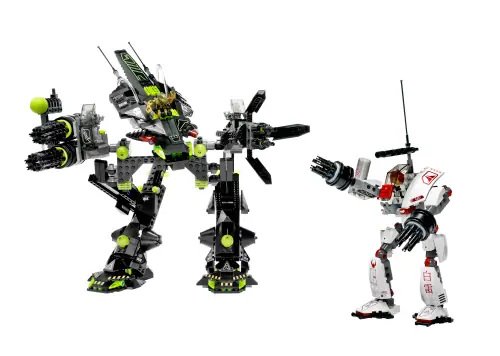 Tokyoエリコ出品 LEGO Exo-Force Bridge Walker vs. White Lightning • Set 7713