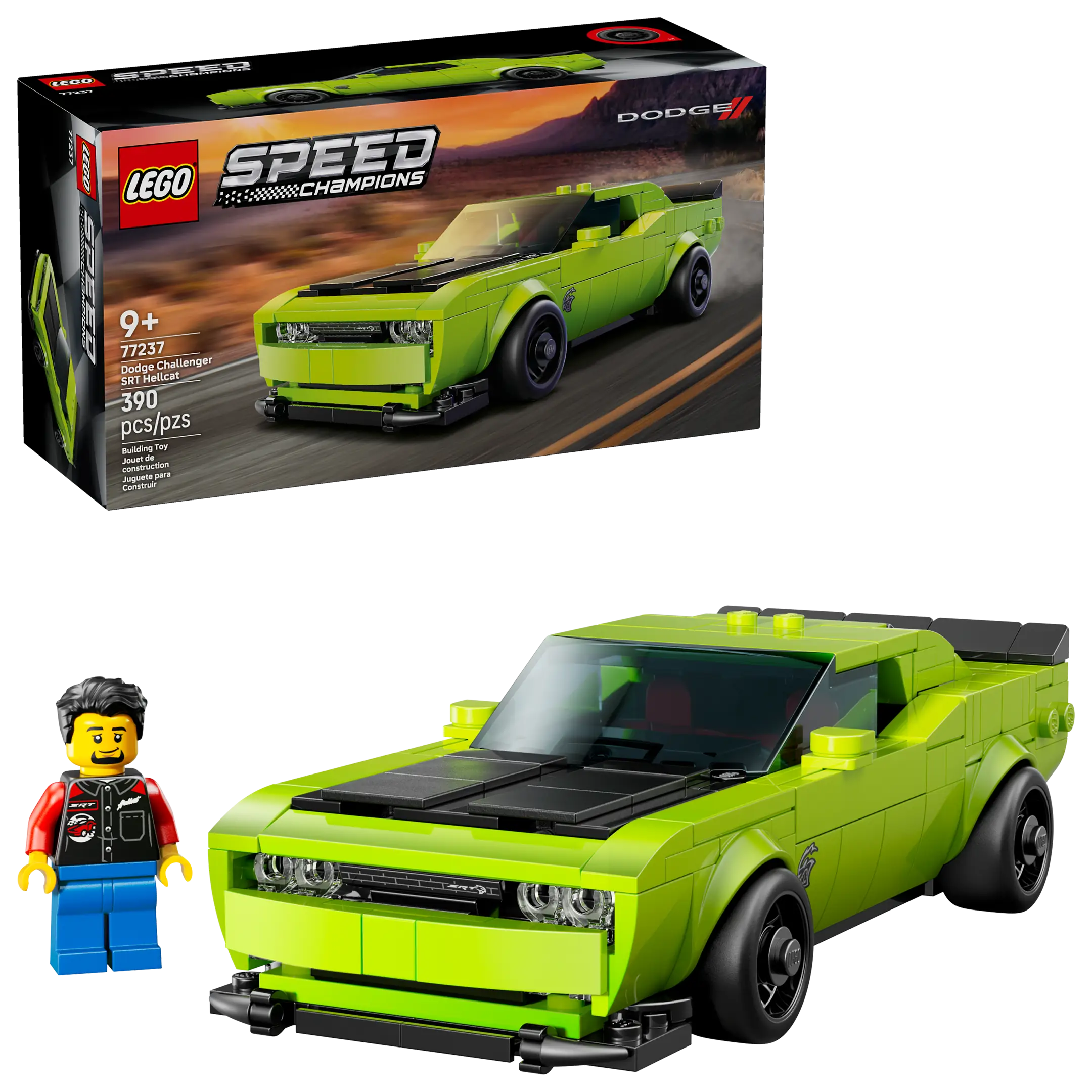 LEGO Speed Champions Dodge Challenger SRT Hellcat Sports Car