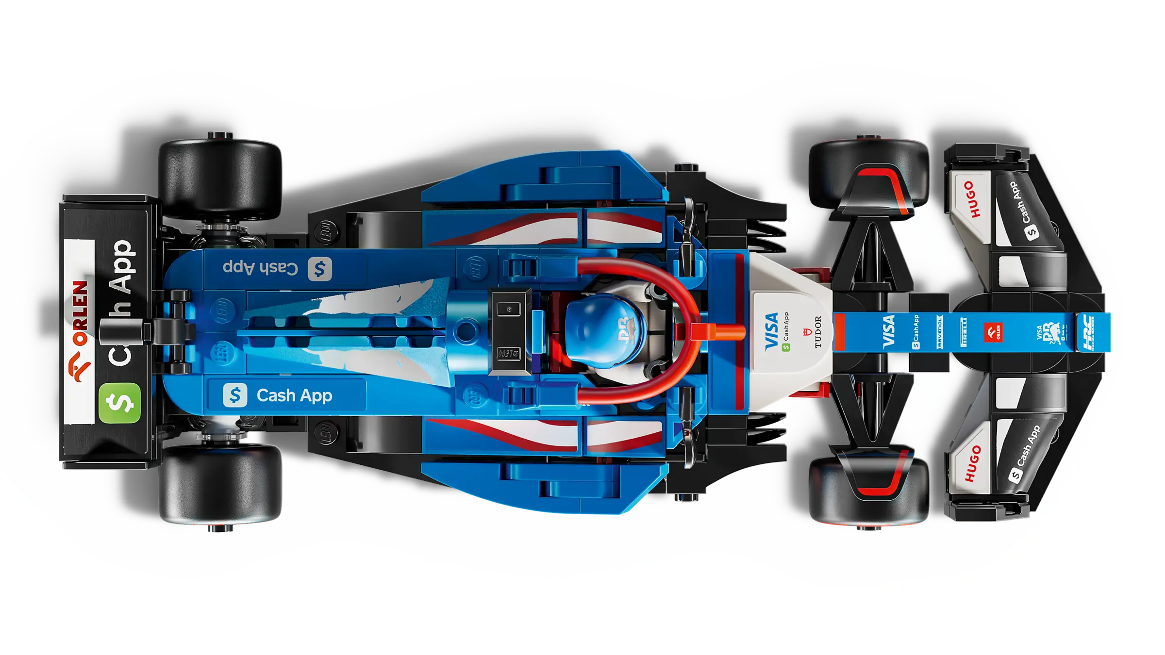 LEGO Speed Champions Visa Cash App RB VCARB 01 F1 Race Car