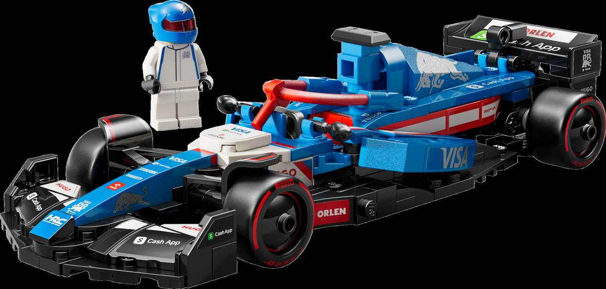 LEGO Speed Champions Visa Cash App RB VCARB 01 F1 Race Car
