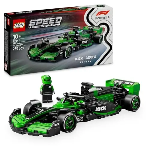LEGO Speed Champions KICK Sauber F1 Team C44 Race Car