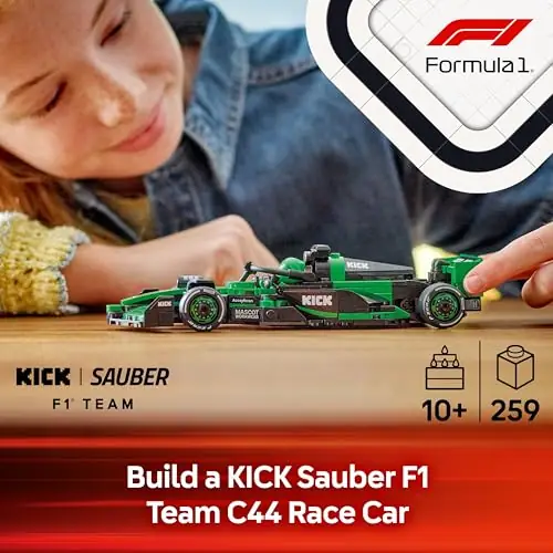 LEGO Speed Champions KICK Sauber F1 Team C44 Race Car