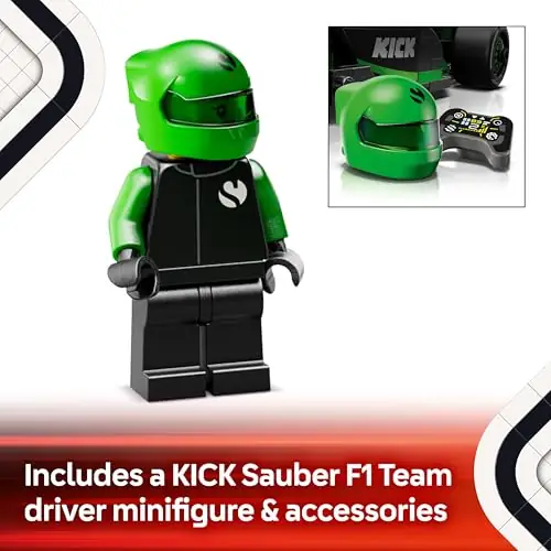 LEGO Speed Champions KICK Sauber F1 Team C44 Race Car