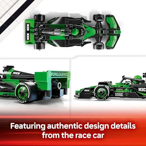 LEGO Speed Champions KICK Sauber F1 Team C44 Race Car