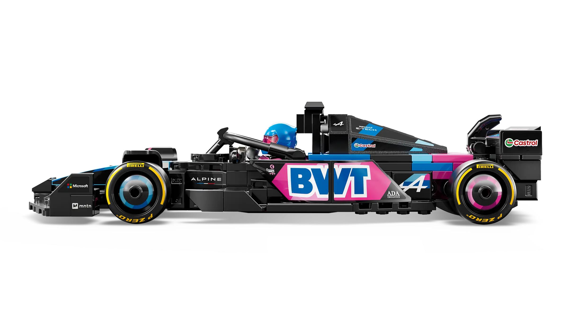 LEGO Speed Champions BWT Alpine F1 Team A524 Race Car