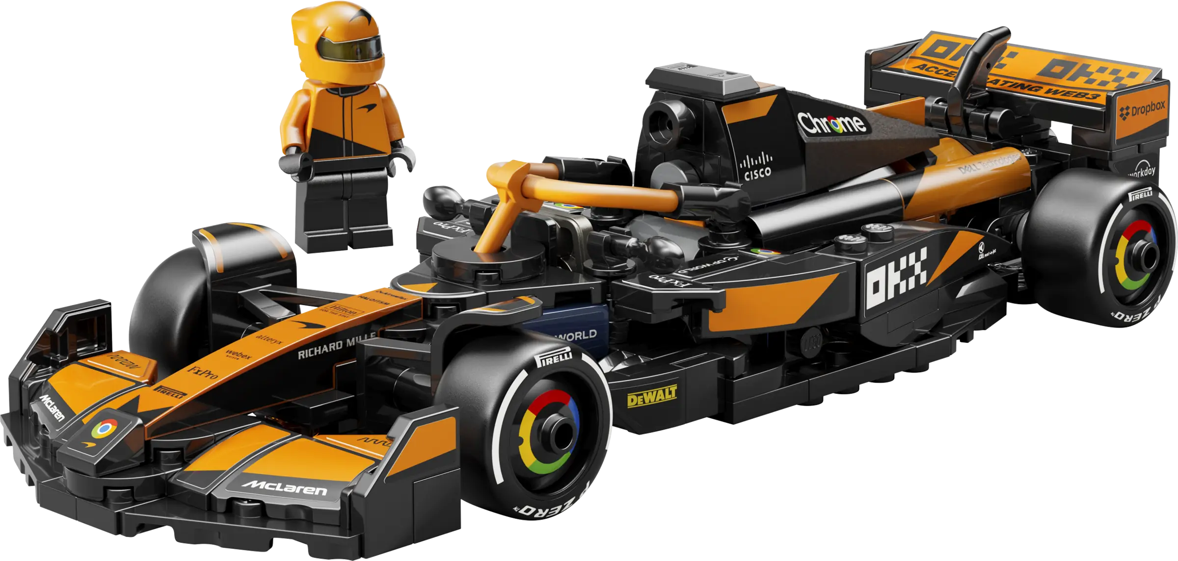 LEGO Speed Champions McLaren F1 Team MCL38 Race Car