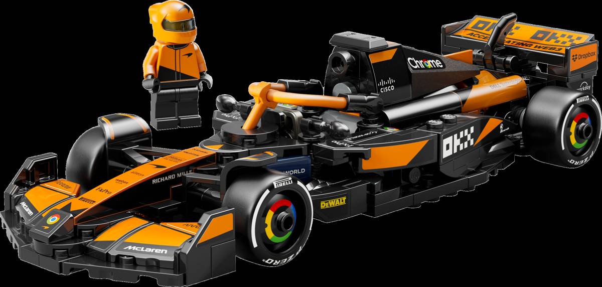 LEGO Speed Champions McLaren F1 Team MCL38 Race Car