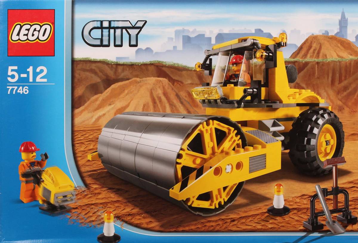 LEGO City Single-Drum Roller • Set 7746 • SetDB
