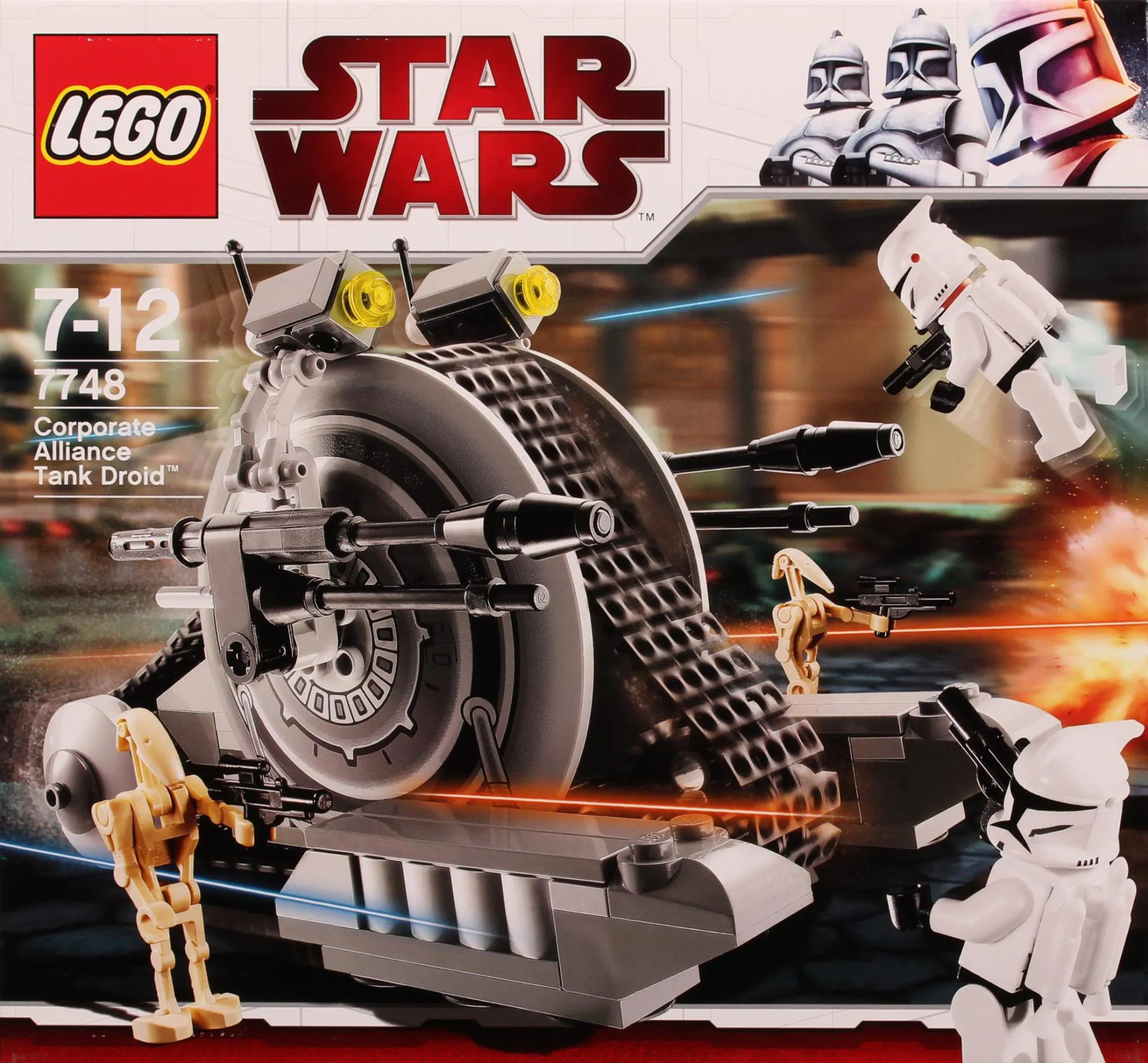 LEGO Star Wars Corporate Alliance Tank Droid • Set 7748