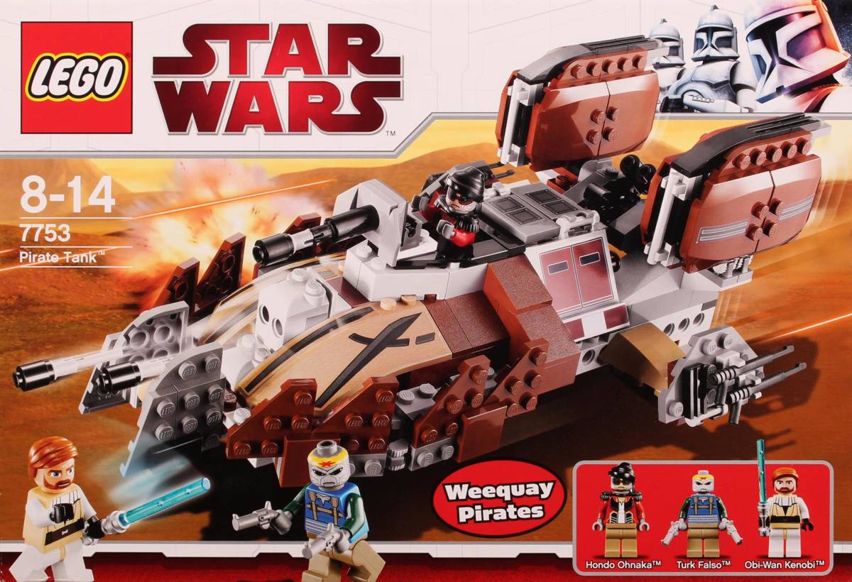 ＲlNＫＡ LEGO Star Wars Pirate Tank • Set 7753 • SetDB
