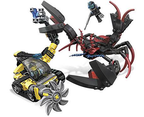 LEGO Aqua Raiders Lobster Strike • Set 7772 • SetDB