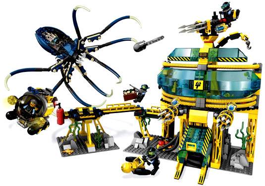 LEGO Aqua Raiders Aquabase Invasion • Set 7775 • SetDB