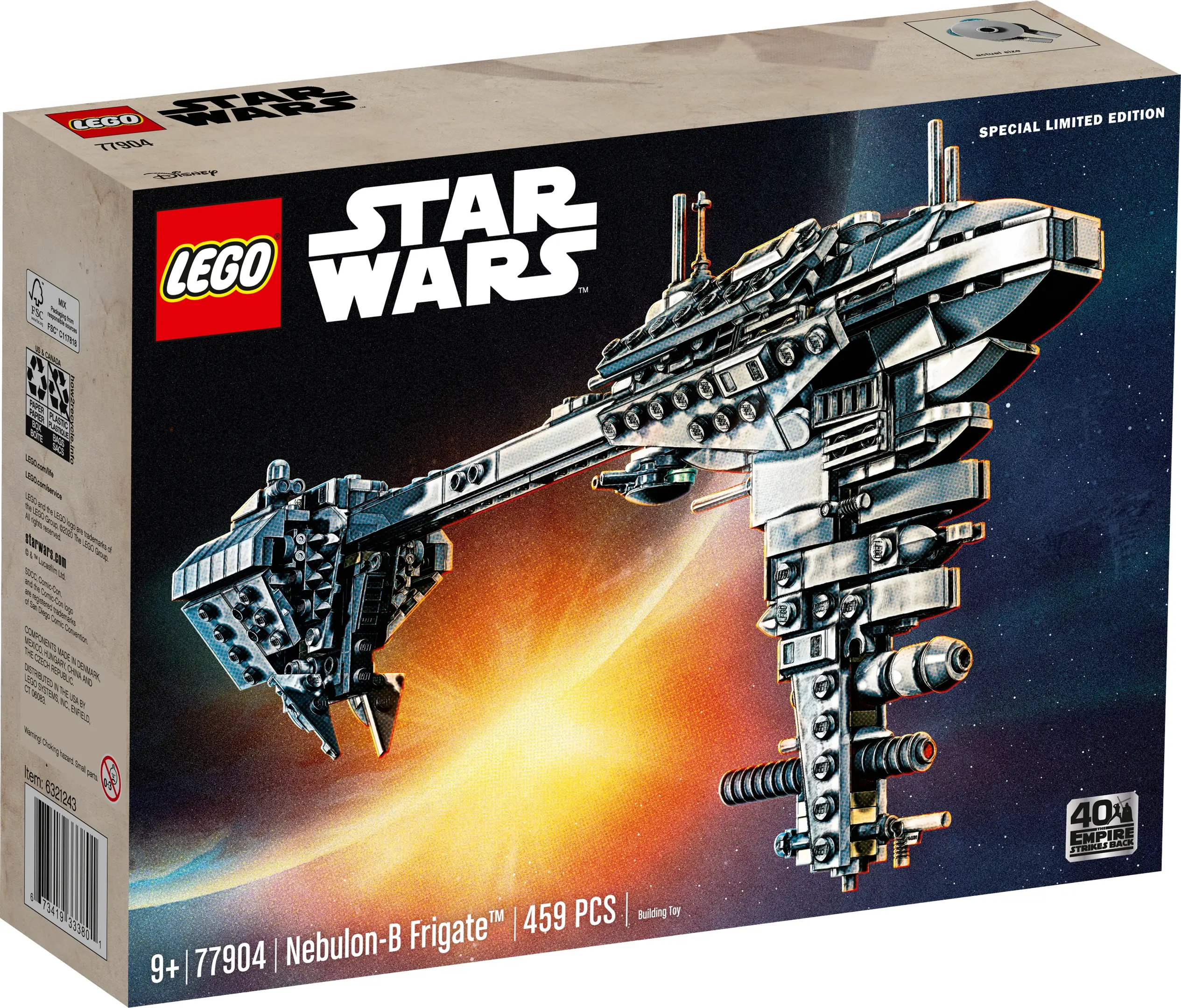 LEGO Star Wars Nebulon-B Frigate • Set 77904 • SetDB