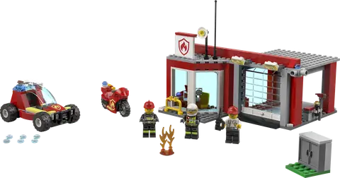 LEGO City Fire Station Starter Set • Set 77943 • SetDB