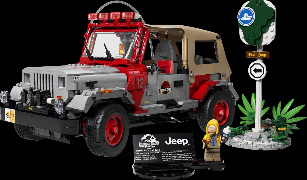 LEGO Jurassic World Jurassic Park Jeep Wrangler • Set 77984