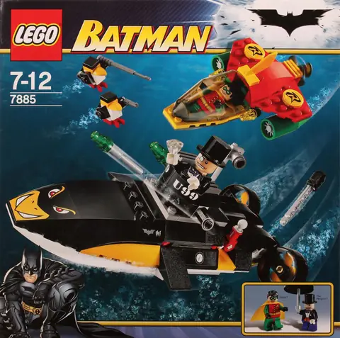 LEGO Batman Robin's Scuba Jet Attack of The Penguin
