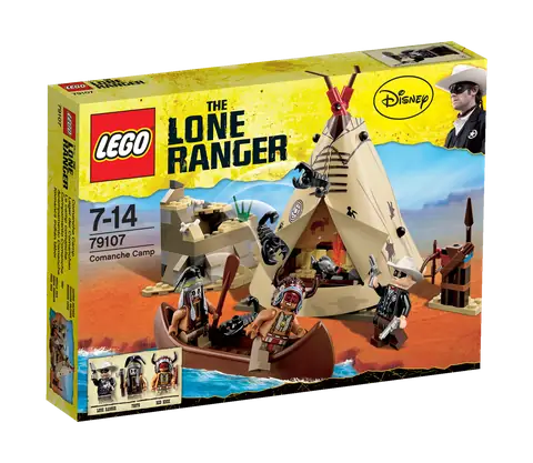 LEGO The Lone Ranger Stagecoach Escape • Set 79108 • SetDB