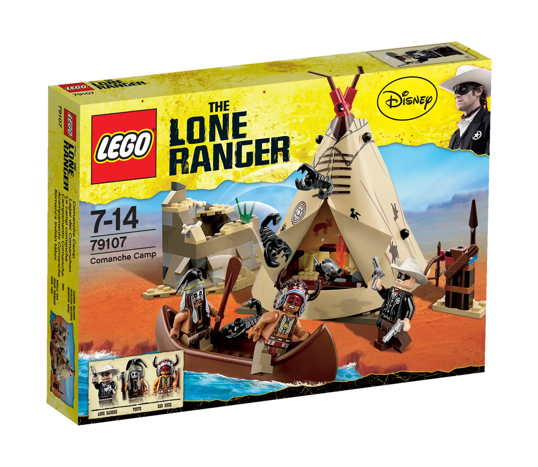 lego the lone ranger LEGO The Lone Ranger Comanche Camp • Set 79107 • SetDB