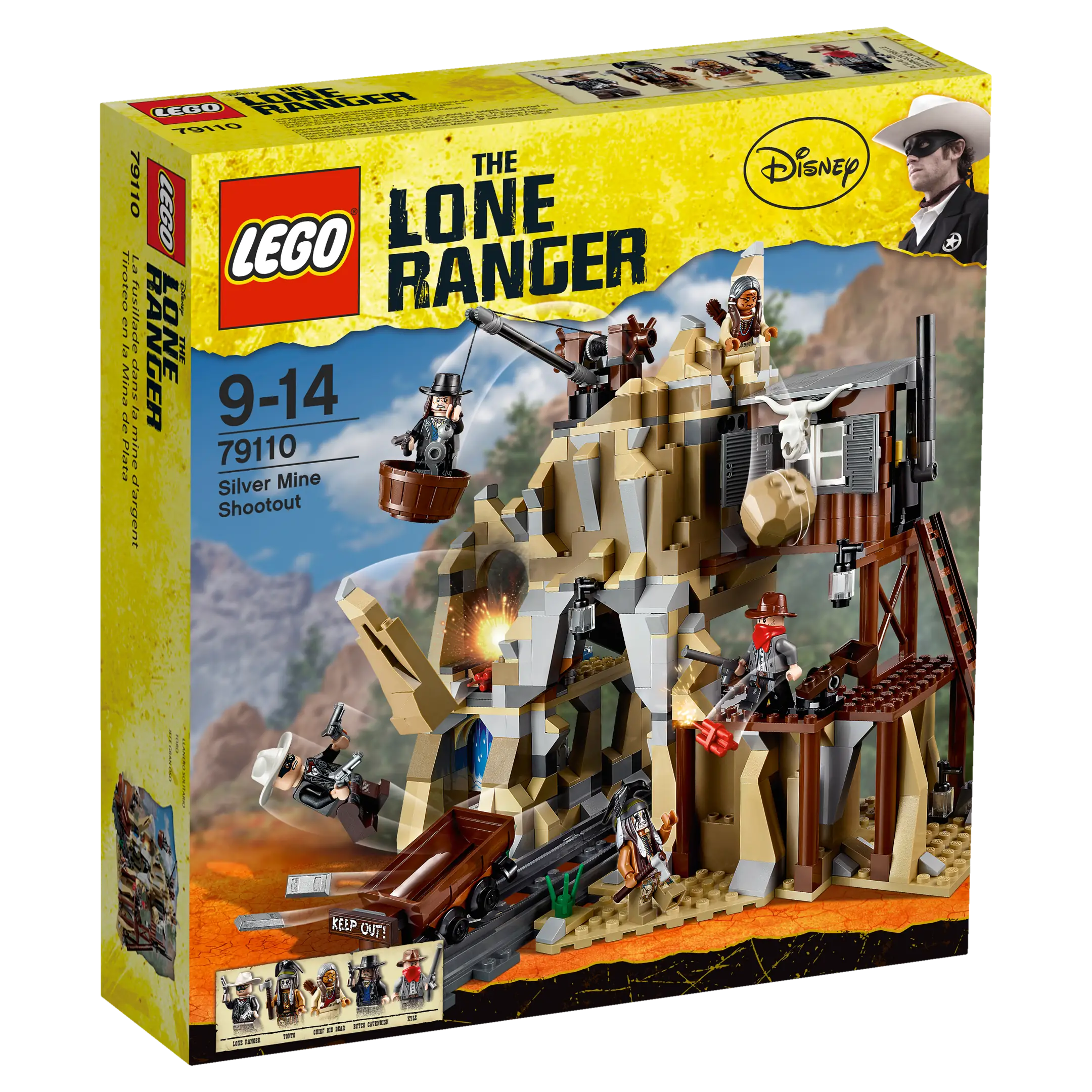 LEGO The Lone Ranger Silver Mine Shootout • Set 79110