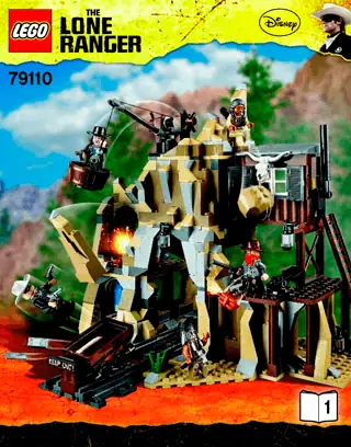 LEGO The Lone Ranger Silver Mine Shootout • Set 79110