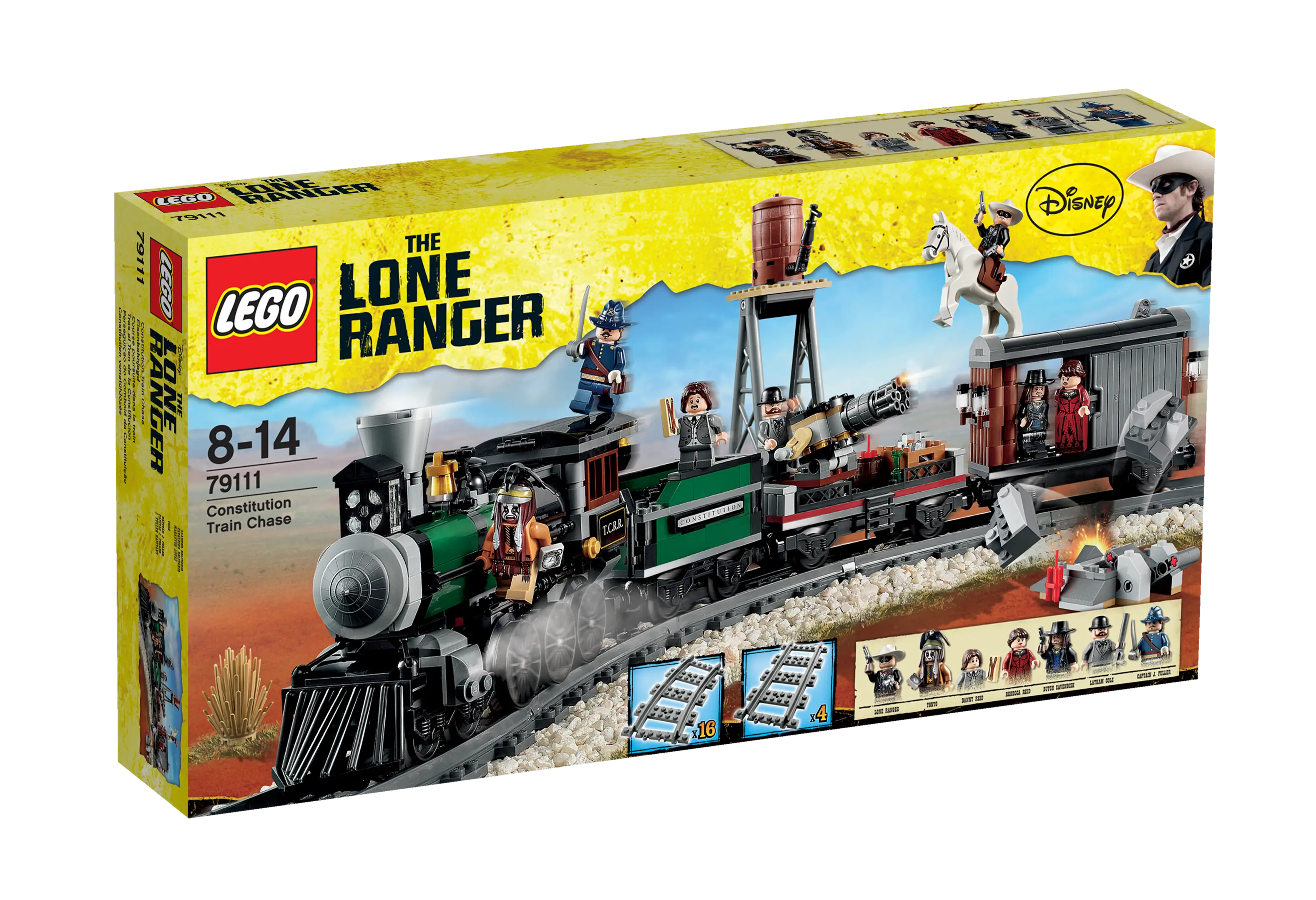 LEGO The Lone Ranger Constitution Train Chase • Set 79111