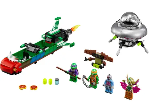 LEGO Ninja Turtles T-Rawket Sky Strike • Set 79120 • SetDB