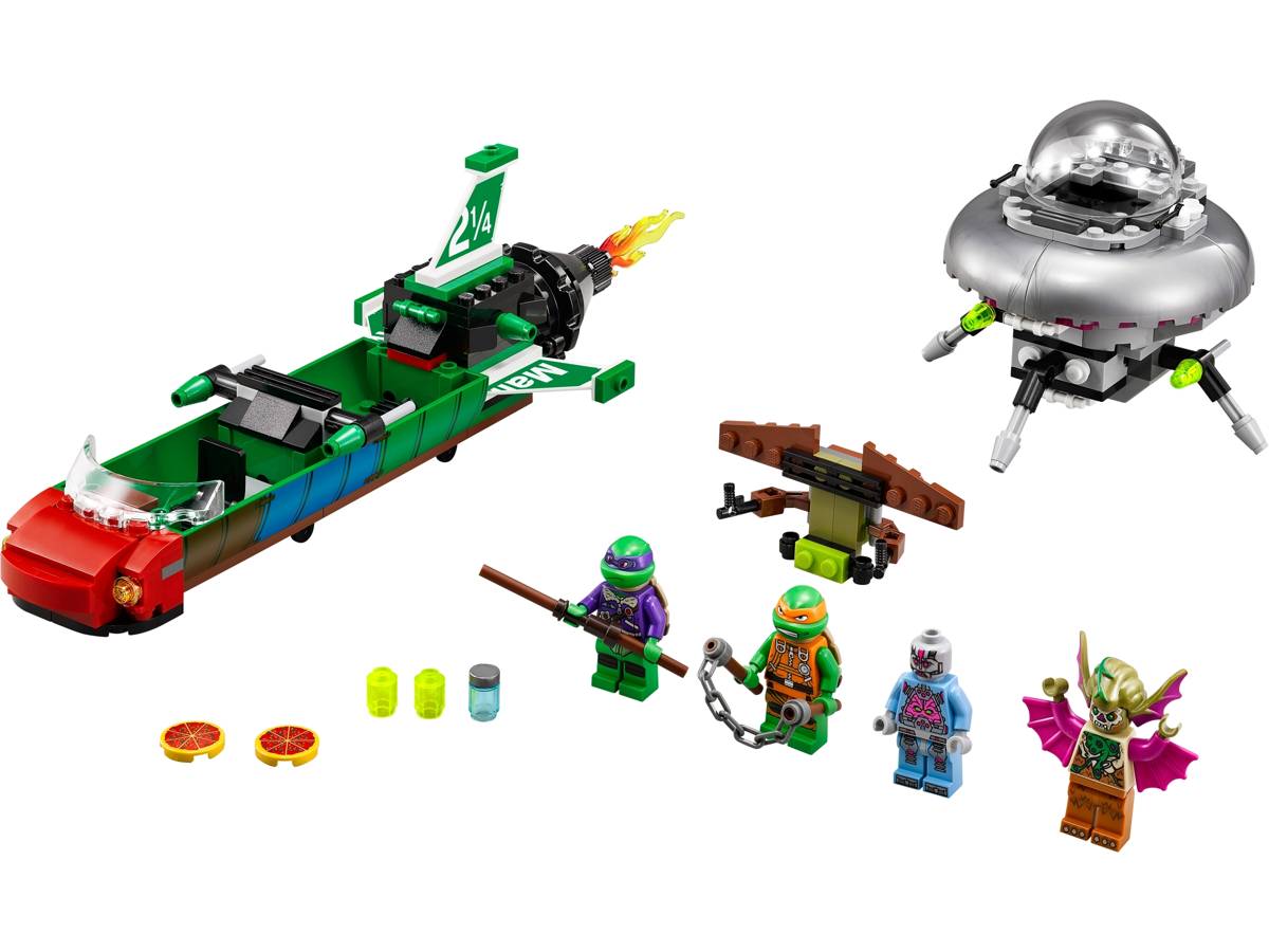 LEGO Ninja Turtles T-Rawket Sky Strike • Set 79120 • SetDB
