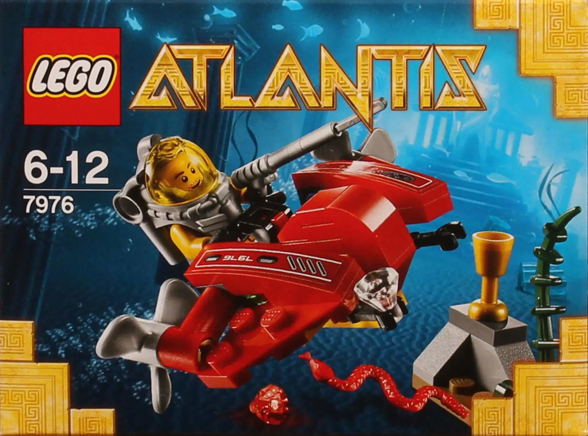 LEGO Atlantis Ocean Speeder • Set 7976 • SetDB