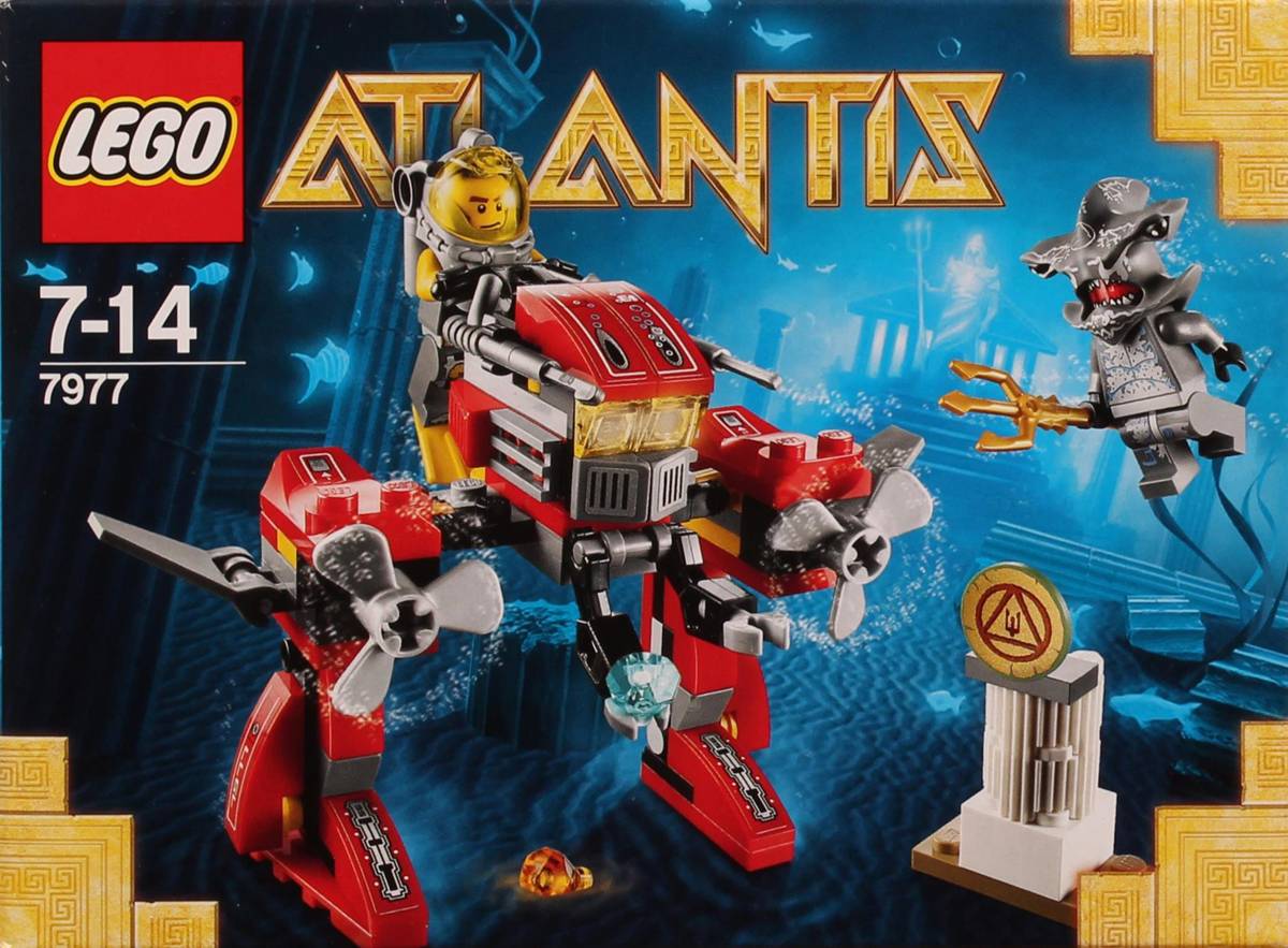 LEGO Atlantis Seabed Strider • Set 7977 • SetDB