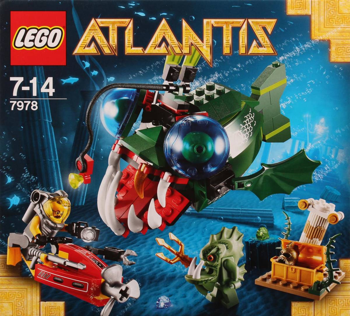 LEGO Atlantis Angler Attack • Set 7978 • SetDB