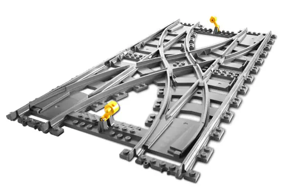 LEGO Trains Double Crossover Track • Set 7996 • SetDB
