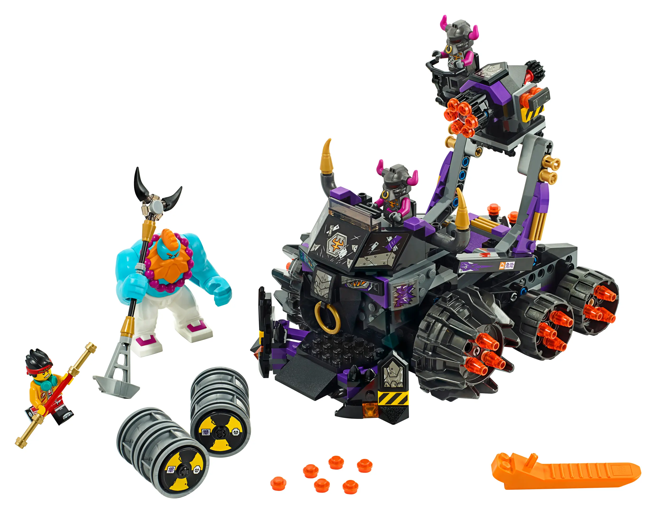 LEGO Monkie Kid Iron Bull Tank • Set 80007 • SetDB LEGO Monkie Kid Iron Bull Tank • Set 80007 • SetDB