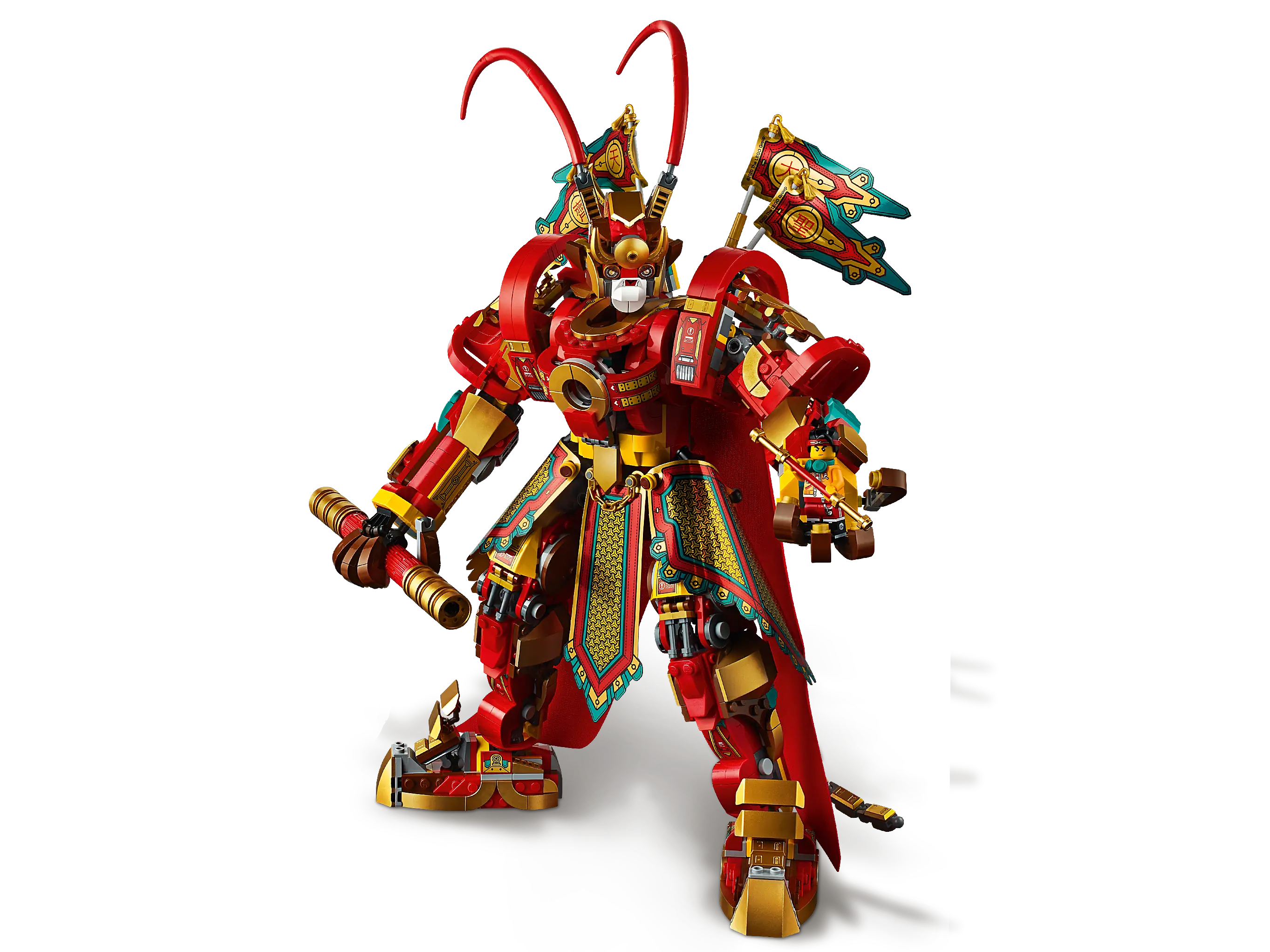 LEGO Monkie Kid Monkey King Warrior Mech • Set 80012 • SetDB
