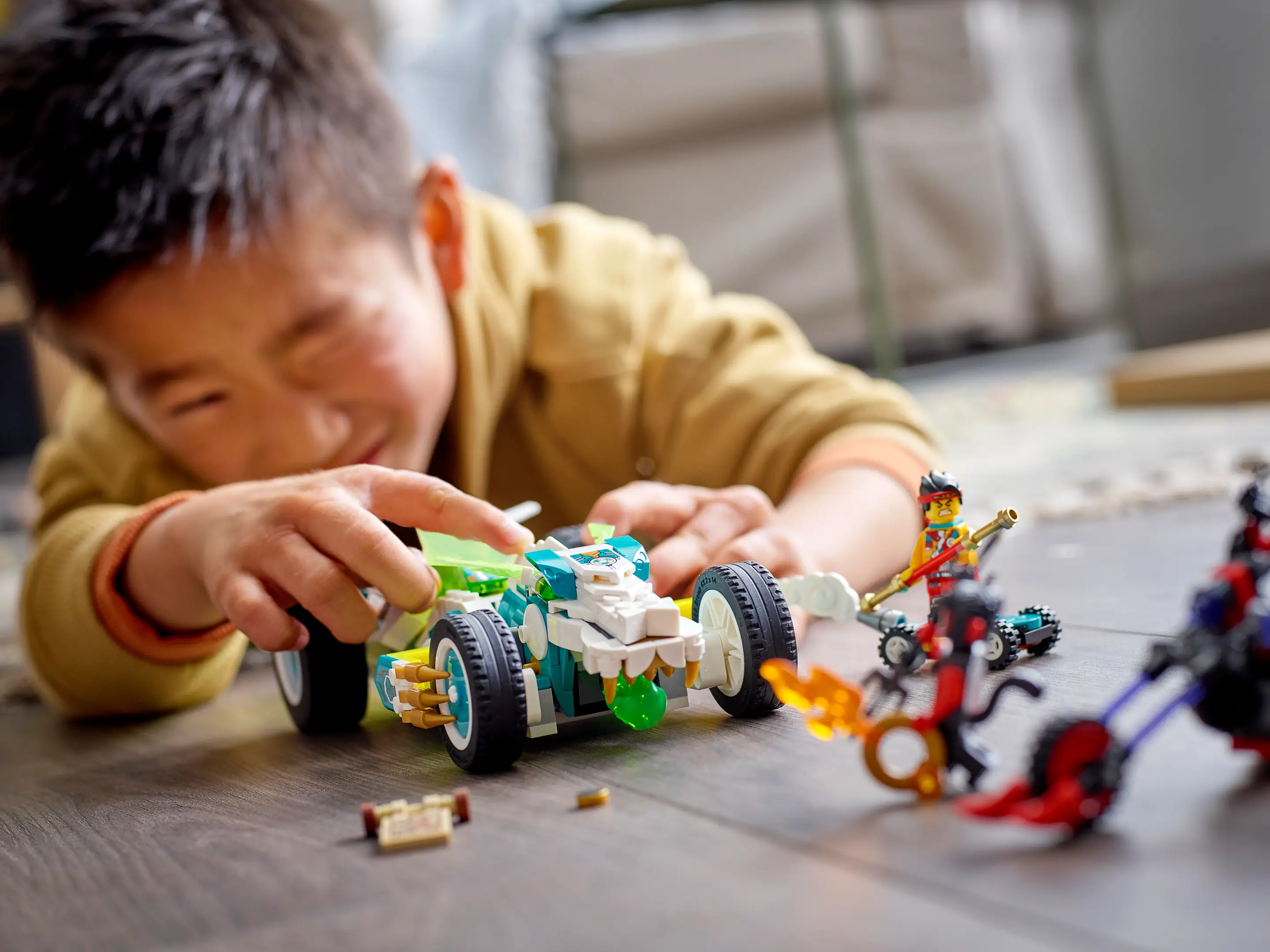 LEGO Monkie Kid Mei's Dragon Car • Set 80031 • SetDB