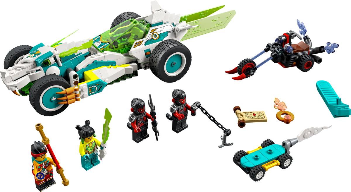 M!LK M!X 新品未開封3形態セット LEGO Monkie Kid Mei's Dragon Car • Set 80031 • SetDB
