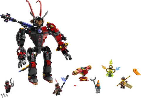 LEGO Monkie Kid Evil Macaque's Mech • Set 80033 • SetDB