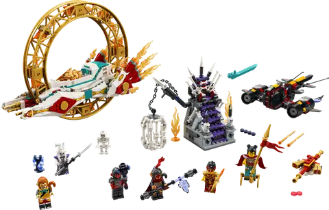 LEGO Monkie Kid Nezha's Fire Ring • Set 80034 • SetDB