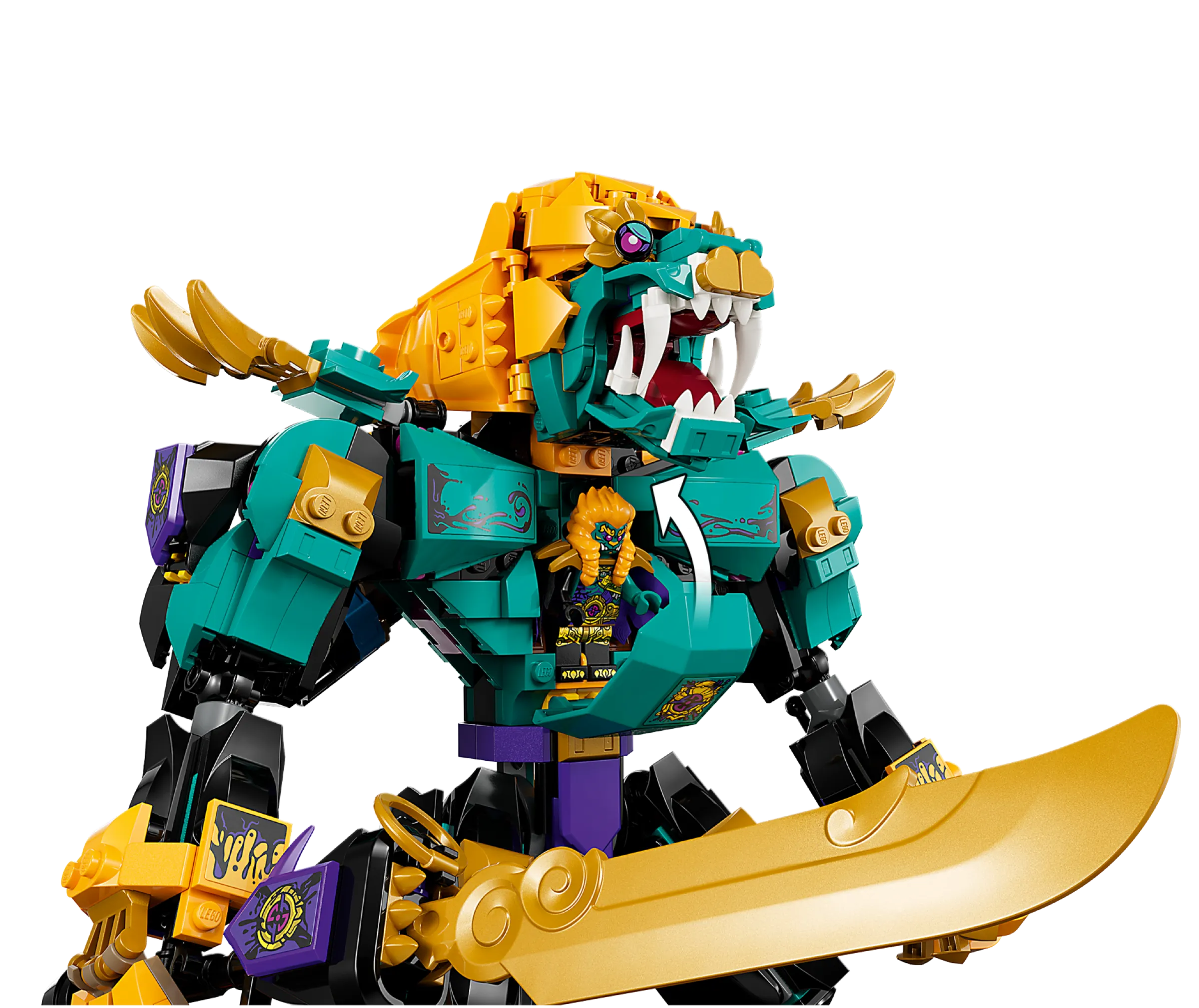 LEGO Monkie Kid The Mighty Azure Lion • Set 80048 • SetDB