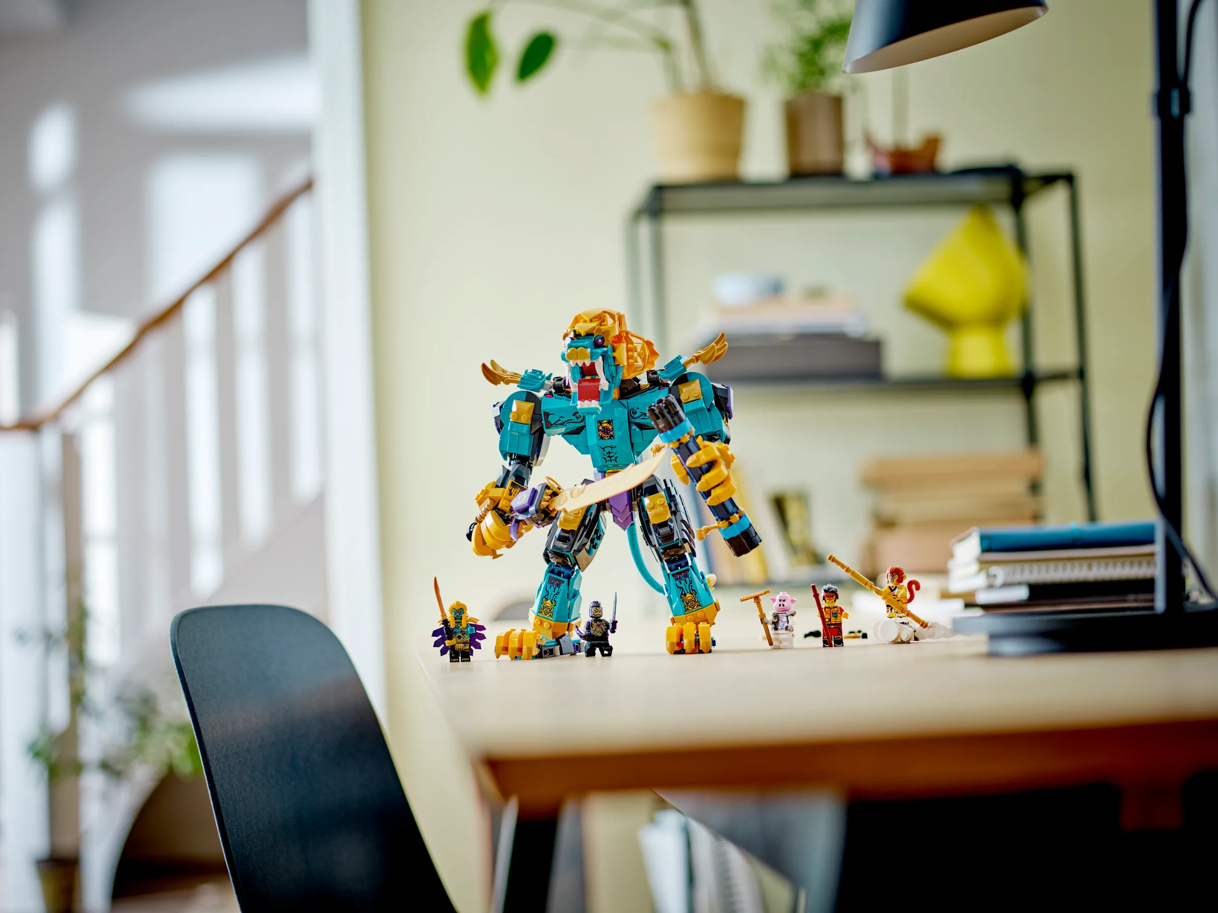 LEGO Monkie Kid The Mighty Azure Lion • Set 80048 • SetDB