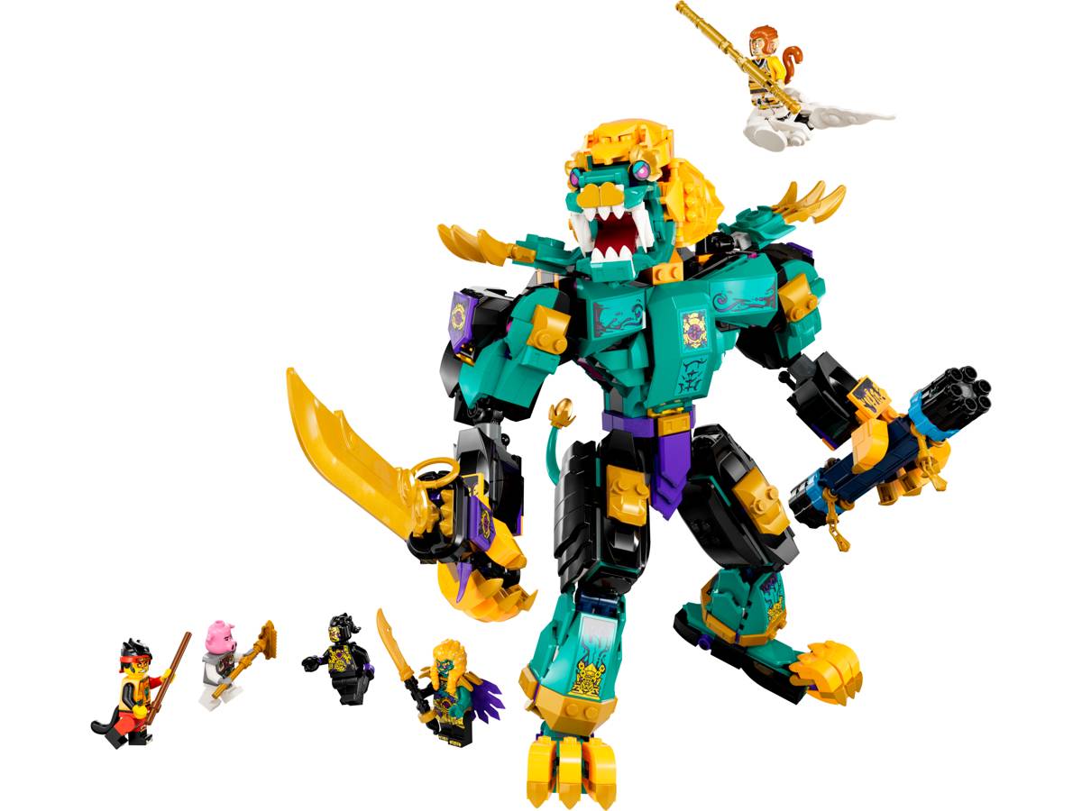 LEGO Monkie Kid The Mighty Azure Lion • Set 80048 • SetDB