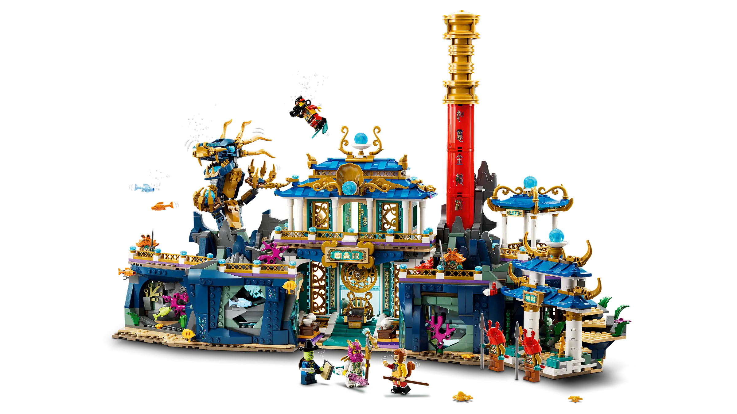 LEGO Monkie Kid Dragon of the East Palace • Set 80049