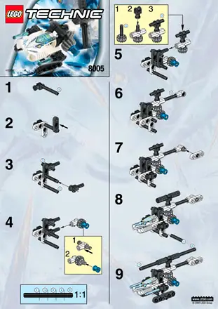 LEGO RoboRiders Dust • Set 8513 • SetDB • Merlins Bricks