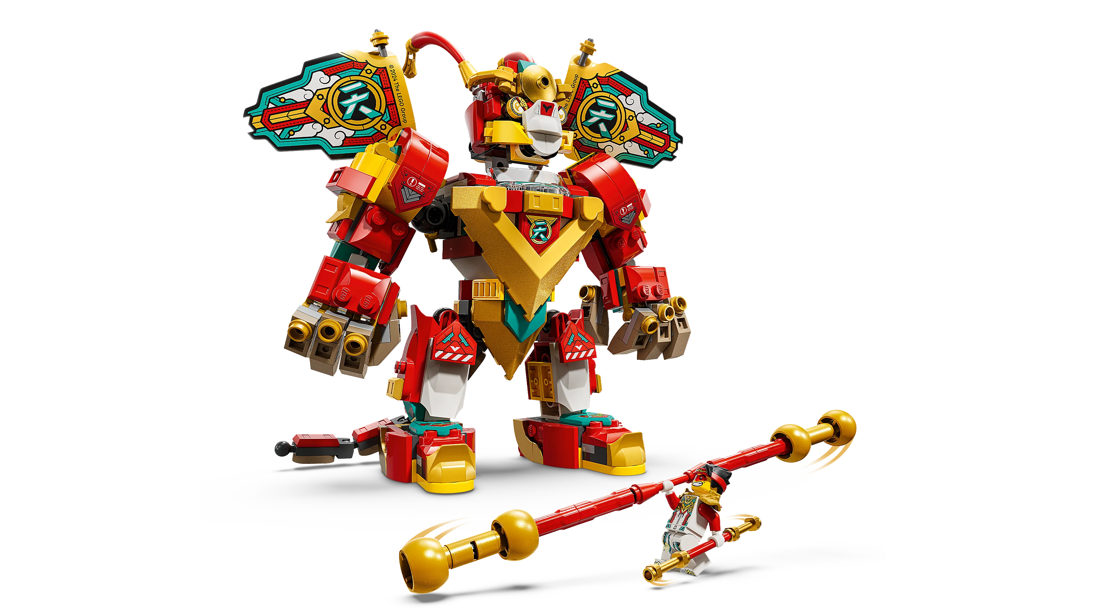 WANTKEY NINI & 3LEG セット　別注オークver LEGO Monkie Kid's Mini Mech • Set 80051 • SetDB
