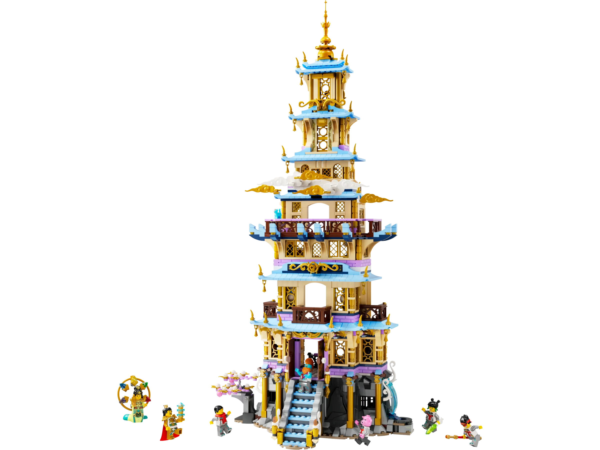LEGO Monkie Kid Celestial Pagoda Set 80058 SetDB