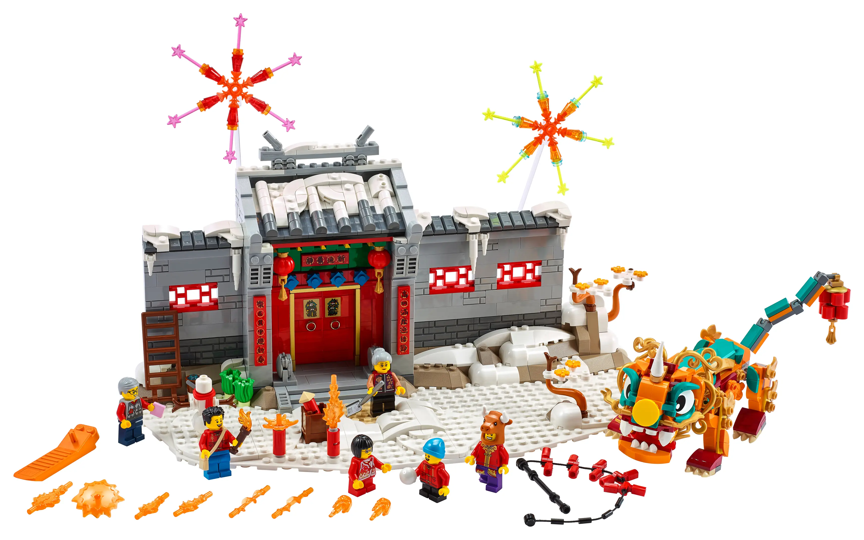 LEGO Holiday Story of Nian • Set 80106 • SetDB
