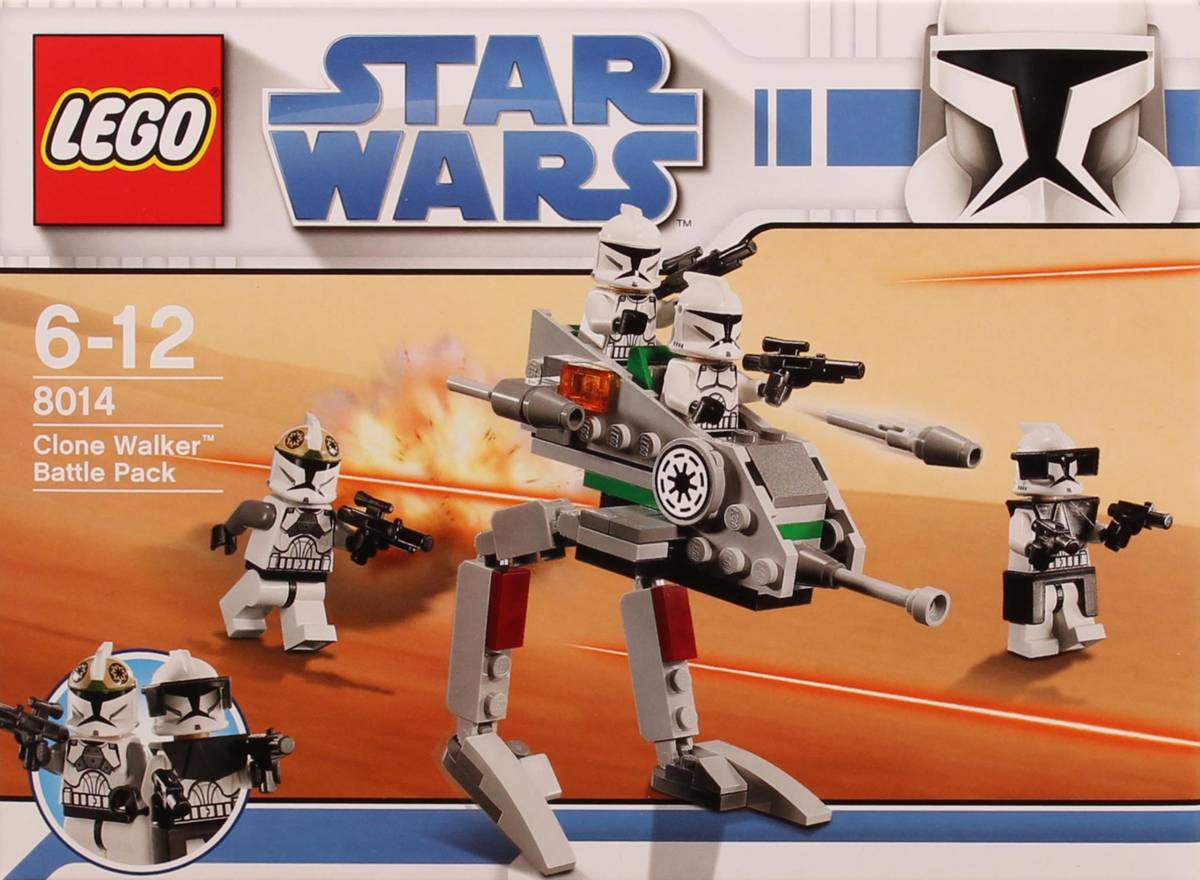 LEGO Star Wars Clone Walker Battle Pack • Set 8014 • SetDB