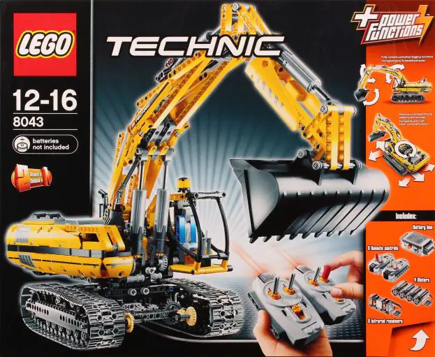 LEGO Technic Motorized Excavator • Set 8043 • SetDB
