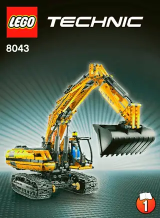 LEGO Technic Motorized Excavator • Set 8043 • SetDB